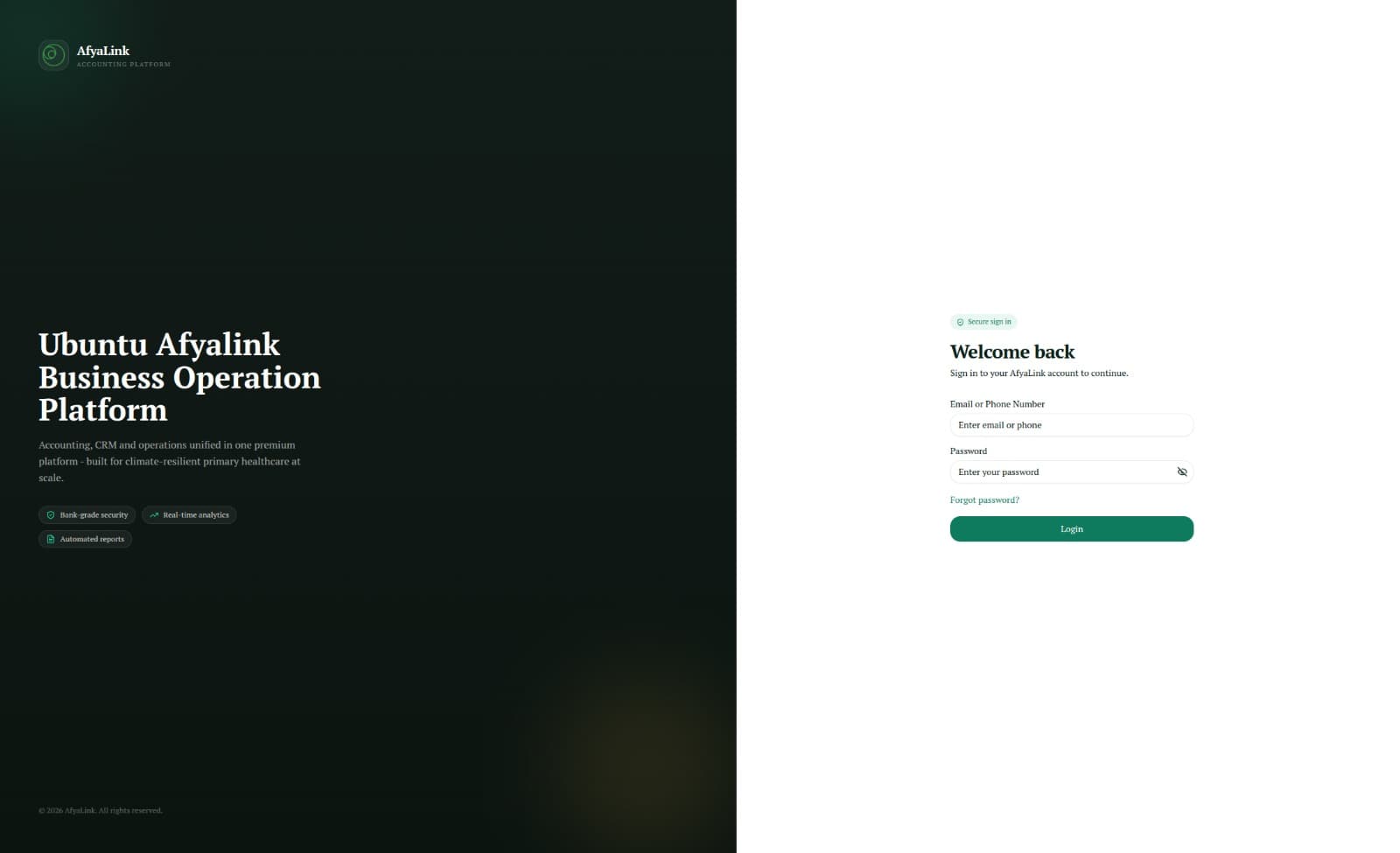 AfyaLink Platform